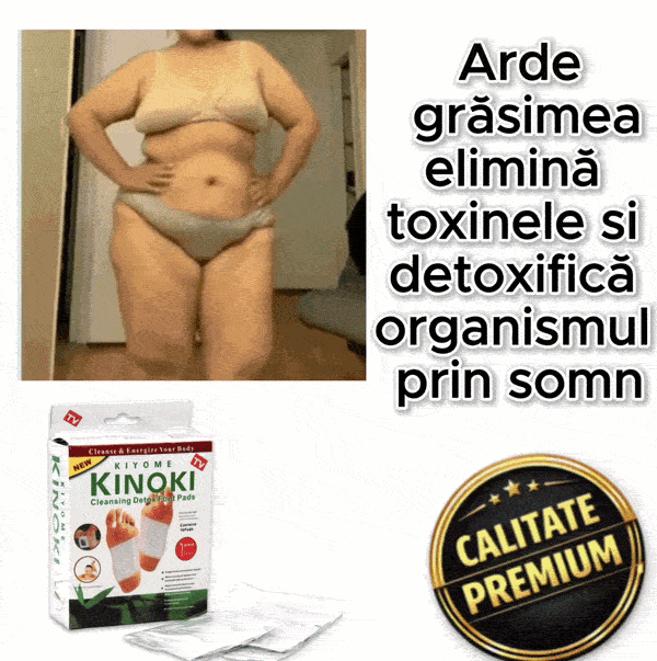 Plasturi detoxifiere Kinoki (20 Bucati)